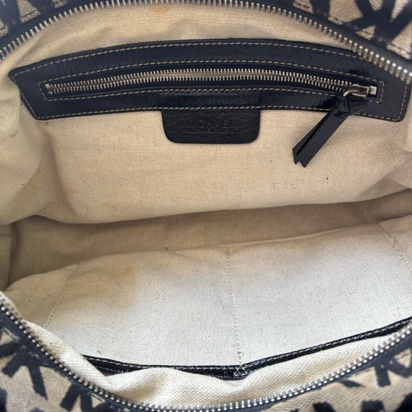 black and beige Micheal Kors shoulder bag - Picture 4 of 4
